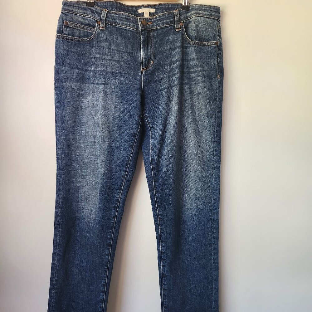 Eileen Fisher	Women's Organic Soft Stretch Pant Jeans Size 10